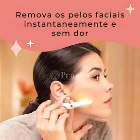 Esfoliante Facial e Removedor de Pelos