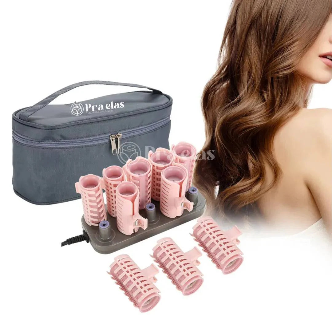 Kit 10 Bobs para Cabelo Premium - Hot Rollers