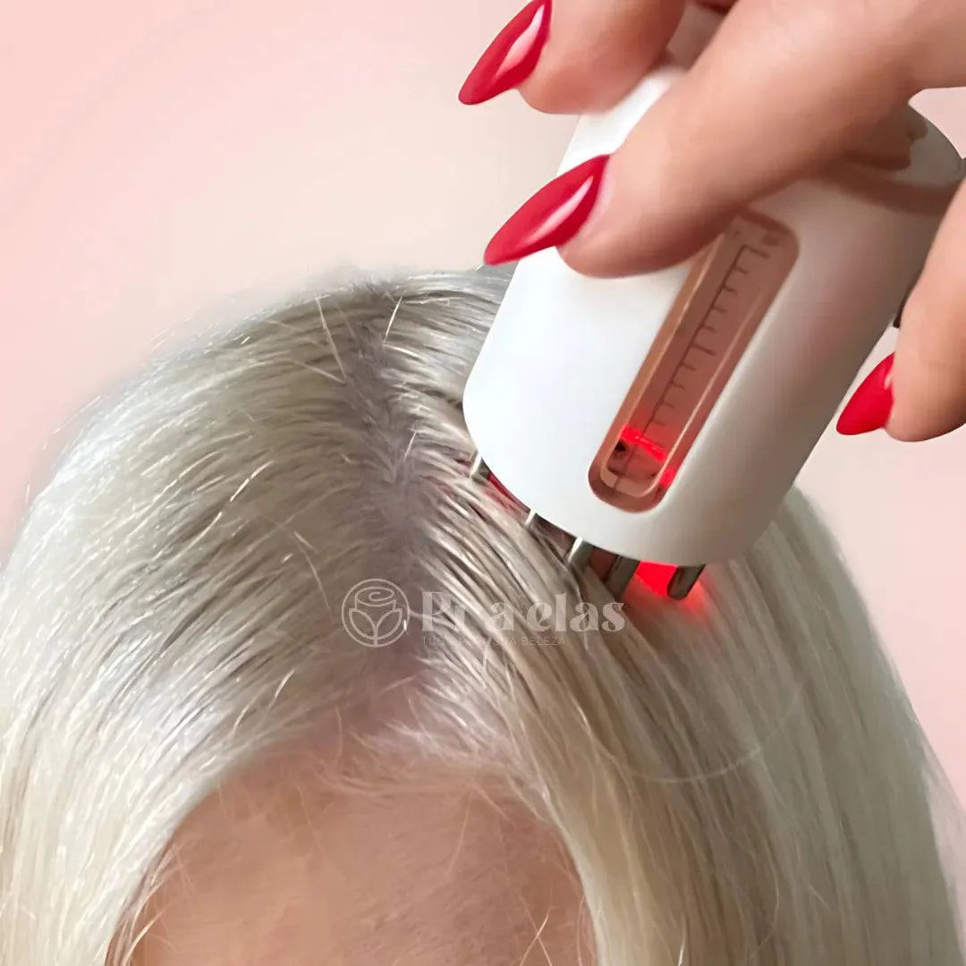 Massageador Elétrico Capilar - Fortalecimento e Crescimento de Cabelo