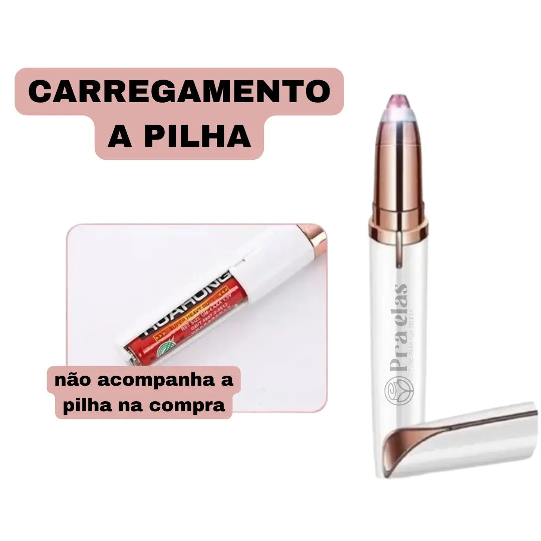 Caneta Depiladora de Sobrancelha e Pelos Faciais ®